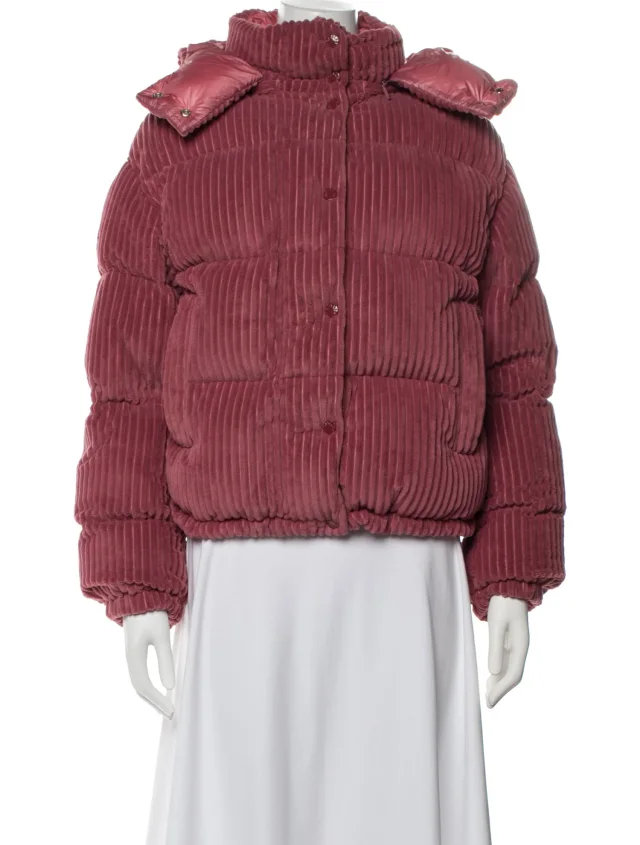 Moncler Down Jacket w/ Tags in pink from The RealReal