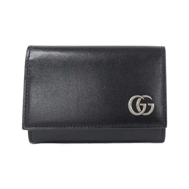 Gucci GG Marmont Card Case in Leather from The Reluxe