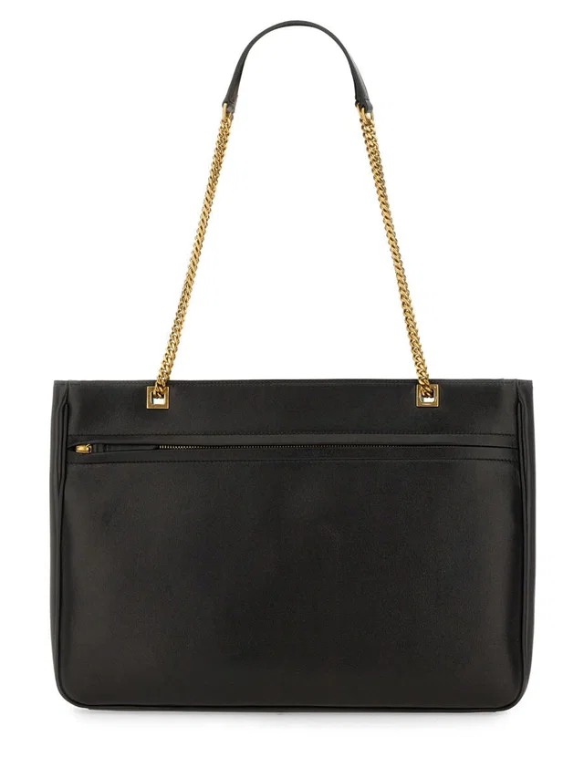Valentino Garavani Lambskin Leather Shoulder Bag — Black Main in Black Lambskin from HEWI