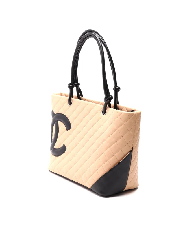 Chanel Cambon Tote Bag in Leather from A Retro Tale, photo 2 of 10