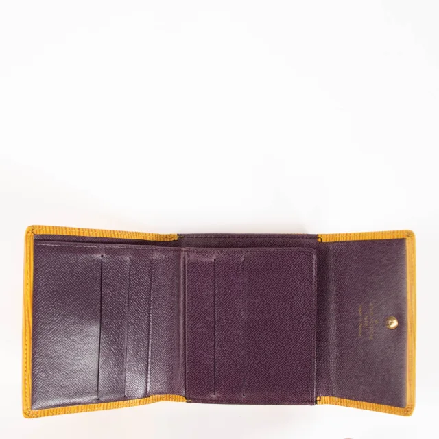 Louis Vuitton Tassil Yellow Epi Petit Noé + Elise Wallet in Yellow Leather from Labellov, photo 11 of 13