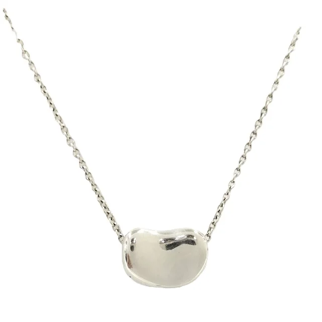 Tiffany & Co. Bean Necklace Silver in Silver from The Reluxe
