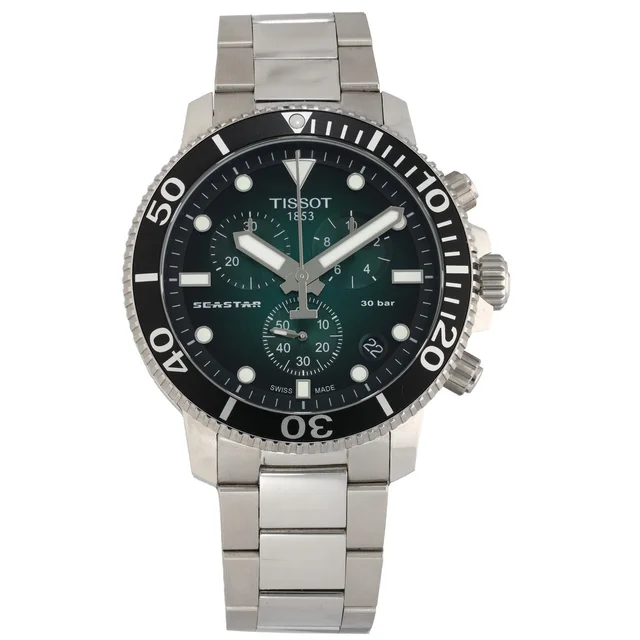 Tissot Seastar 1000 T120417A 45.5mm Stainless Steel Watch from H&T