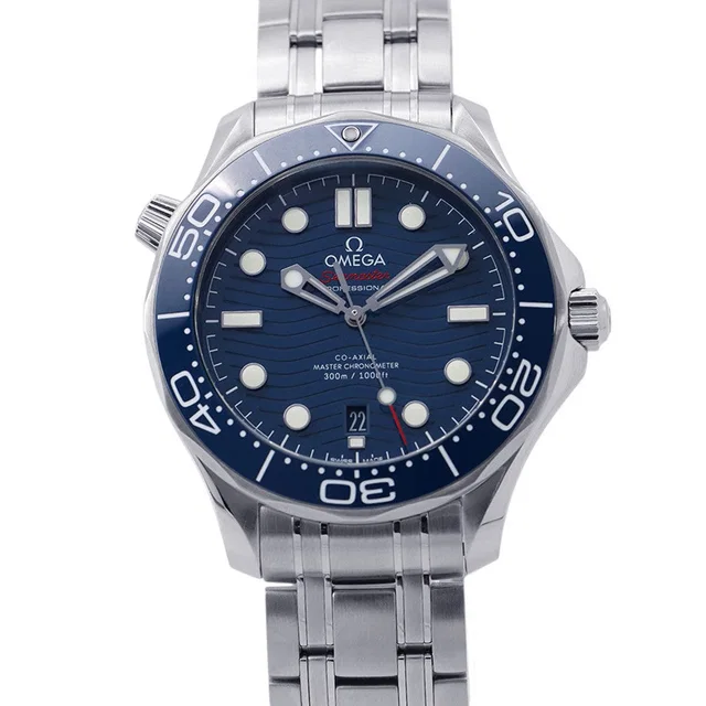 Omega Seamaster Diver300M Co-Axial Master Chronometer W42mm Stainless Steel Blue… in Blue from GALLERY RARE
