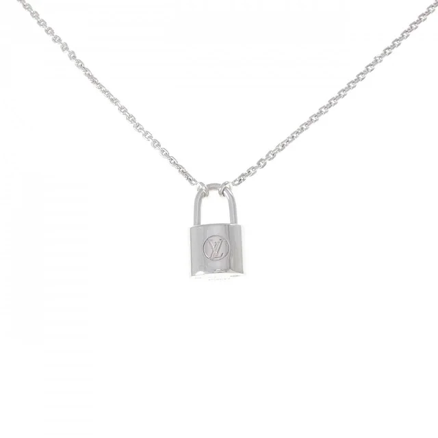 Louis Vuitton Lockit Necklace in 925 silver from KOMEHYO