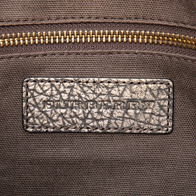 Beige Burberry Small Smoke Check Coated Canvas Salisbury Tote in Beige Coated canvas from Designer Revival, photo 5 of 6