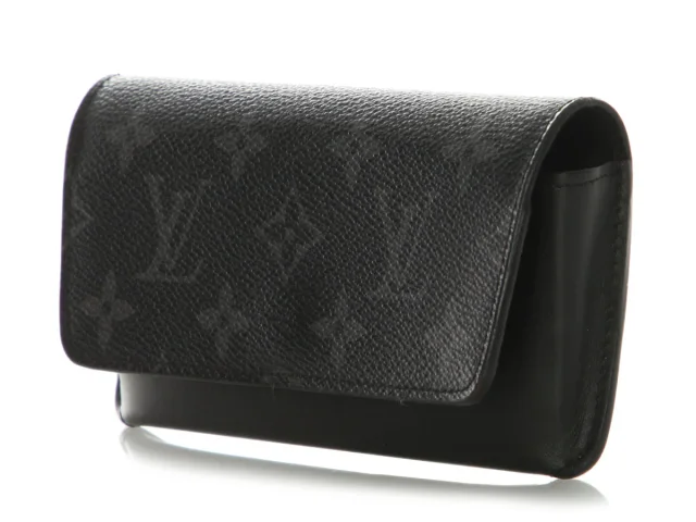 Louis Vuitton Monogram Eclipse Woody Sunglasses Case in Coated canvas from Ann's Fabulous Finds, photo 2 of 8