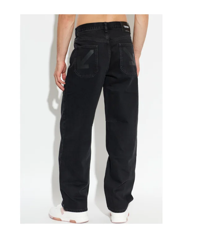 Off-White Half Arrow Relax Tapered Jeans, photo 3 of 4 from SENSER