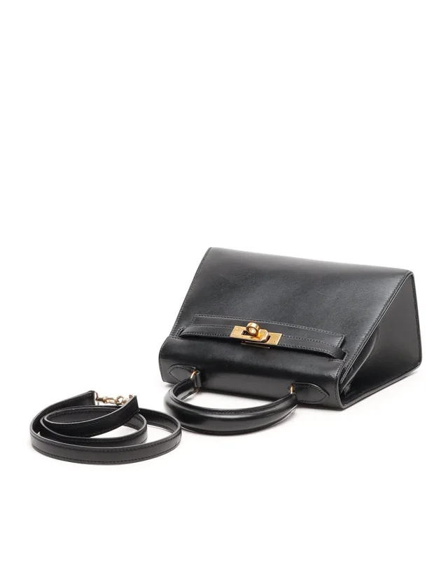 Hermès Mini Kelly 20 Sellier Box Bag in Box leather from A Retro Tale, photo 5 of 11