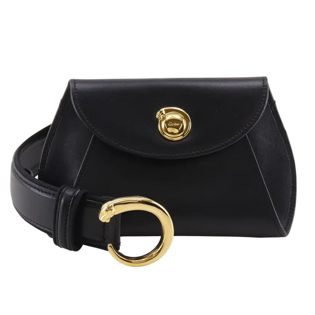 Cartier Panthère Calf Belt Pouch in Leather from LuxUness