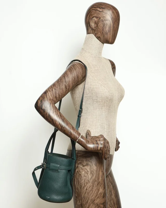 Celine Big Bag Nano Bucket Bag in Caviar leather from A Retro Tale, photo 10 of 10