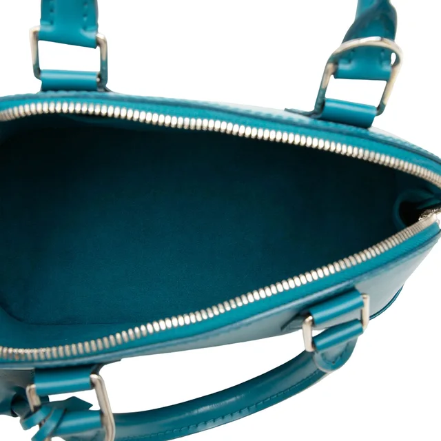 Blue Louis Vuitton Epi Alma BB Satchel in Blue Leather from Designer Revival, photo 2 of 2