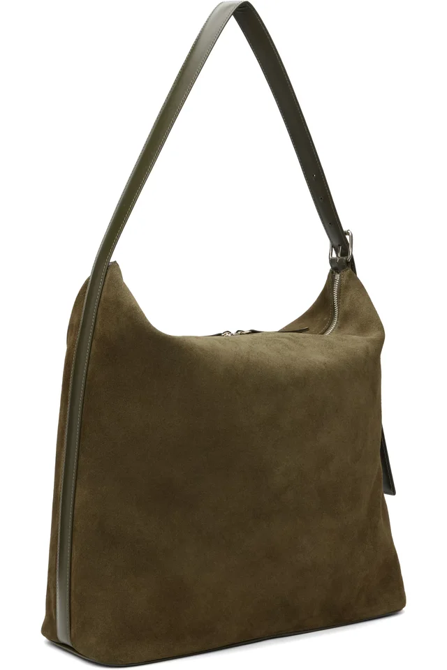 A.P.C. Khaki Vera Maxi Tote, photo 3 of 4 from SSENSE