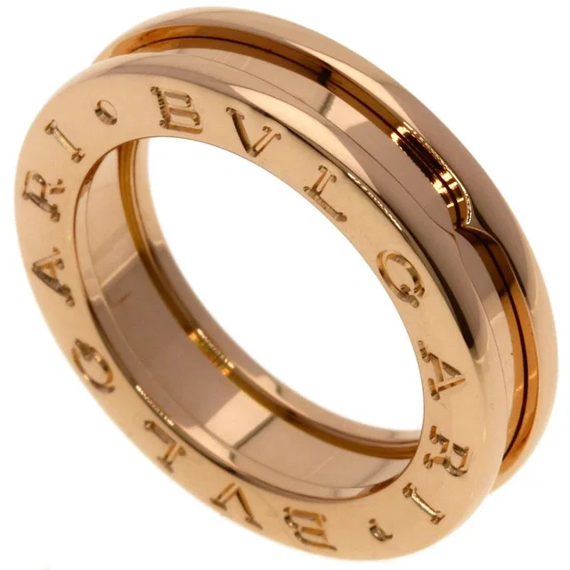 Bvlgari B.Zero1 Band 47 Ring 18K Pink Gold in Pink from The Reluxe