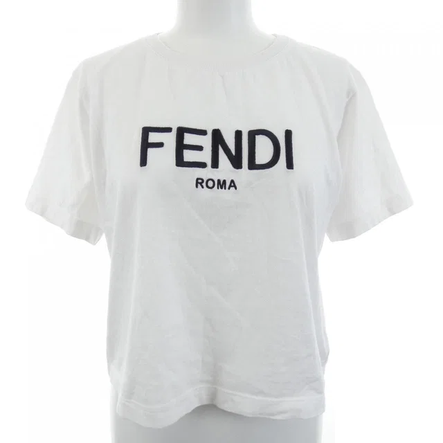 Fendi Alca T-Shirt White in White from The Reluxe