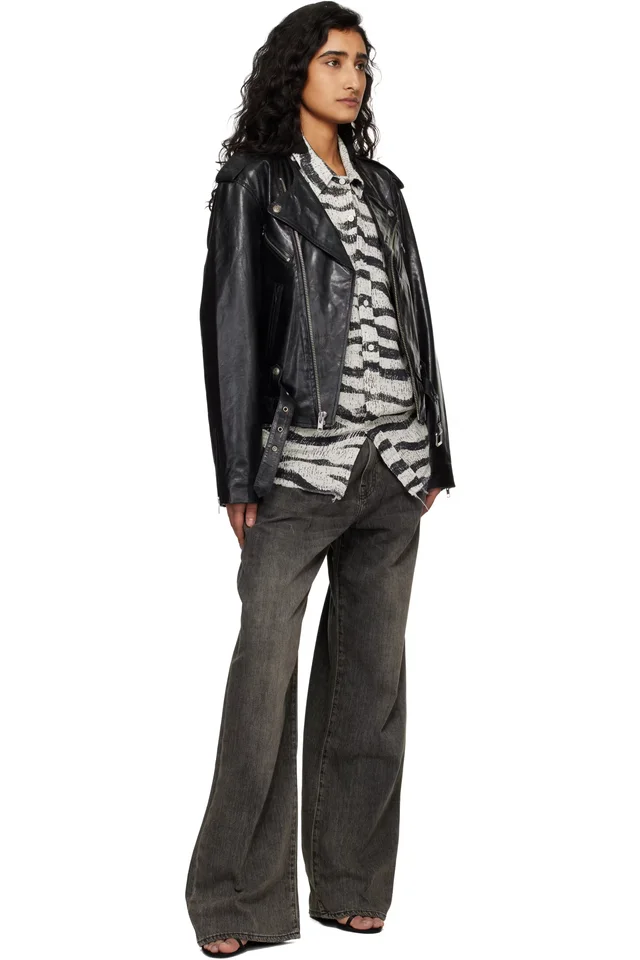 R13 Gray Damon Jeans, photo 4 of 4 from SSENSE