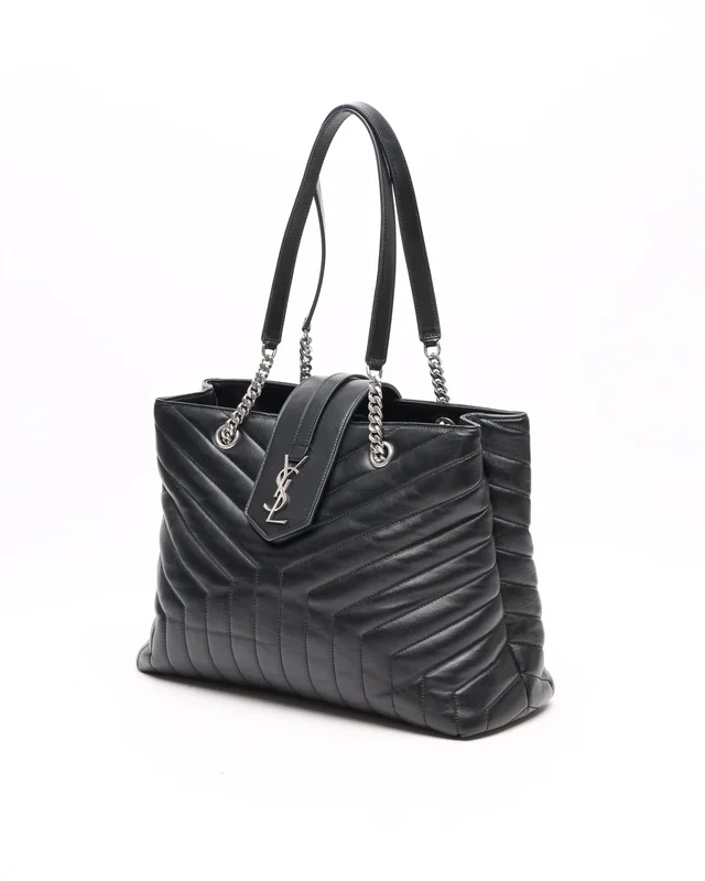 Saint Laurent LouLou Y Large Tote Bag in Leather from A Retro Tale, photo 2 of 9