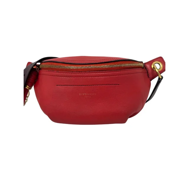 Givenchy Whip Belt Bag Leather Small in red Leather from Poshmark