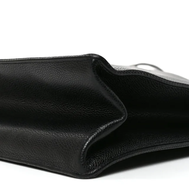 Chanel Caviar CC Tote Black in Black Caviar leather from FASHIONPHILE, photo 10 of 10