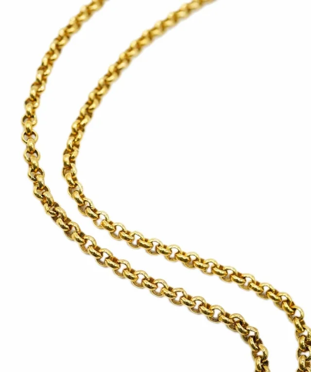 Chanel 96P Vintage CC Hoop Necklace from Luxury Promise, photo 4 of 6