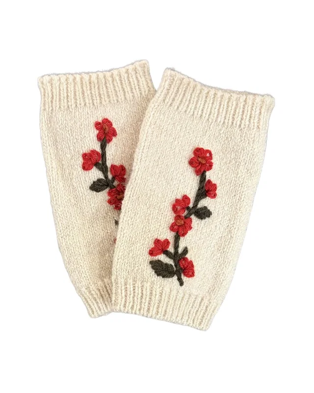 Marcus Adler Embroidered Flower Armwarmer, image 1 of 1 from Rue La La