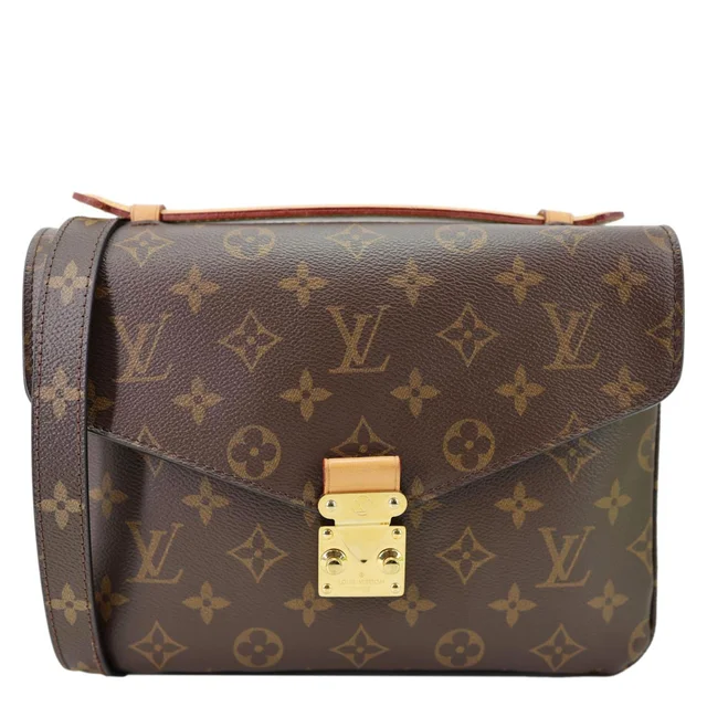 Louis Vuitton Metis Pochette Monogram Canvas Crossbody Bag Brown in Brown Coated canvas from Dallas Designer Handbags