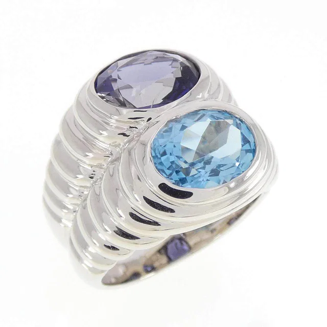 Bvlgari Bachetato Au750 gemstone ring Size 11.5 from LuxUness