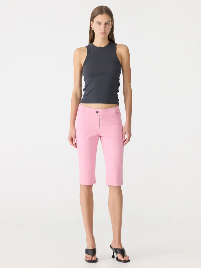 Bassike Cotton Twill Capri Pant from bassike, photo 1 of 1