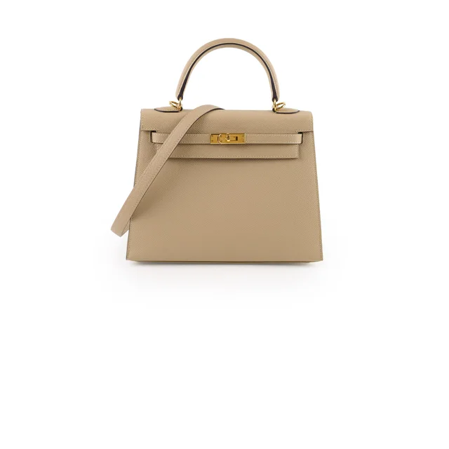 Hermès Kelly 25 Trench Epsom - A Stamp in Epsom leather from The Purse Affair