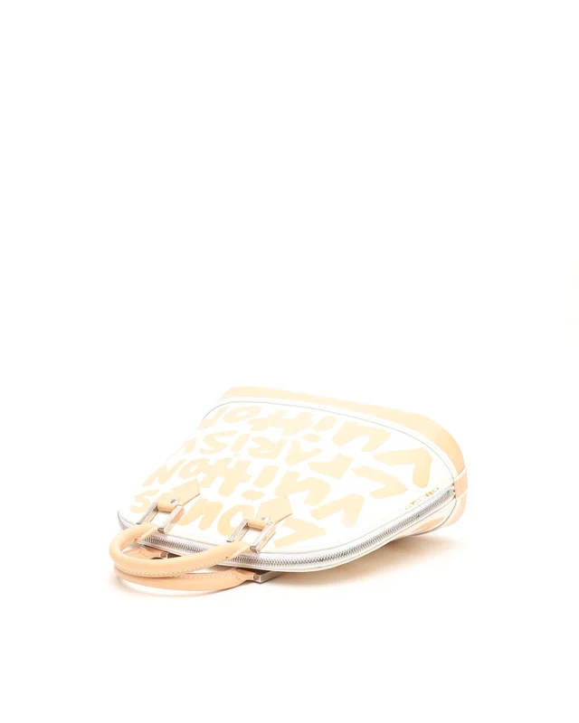 Louis Vuitton Stephen Sprouse Graffiti Alma MM Bag in Leather from A Retro Tale, photo 7 of 14