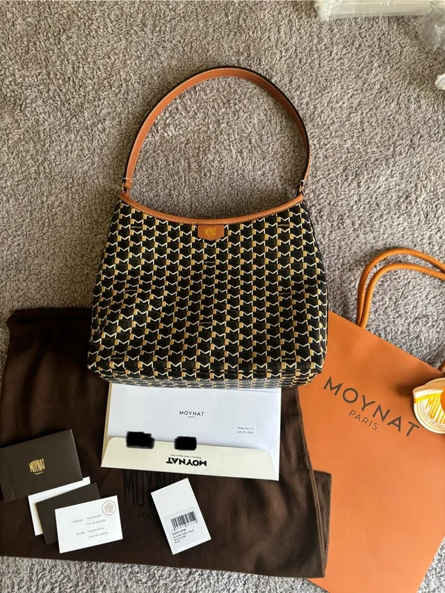 Moynat Mini Hobo in red|brown|black from Poshmark