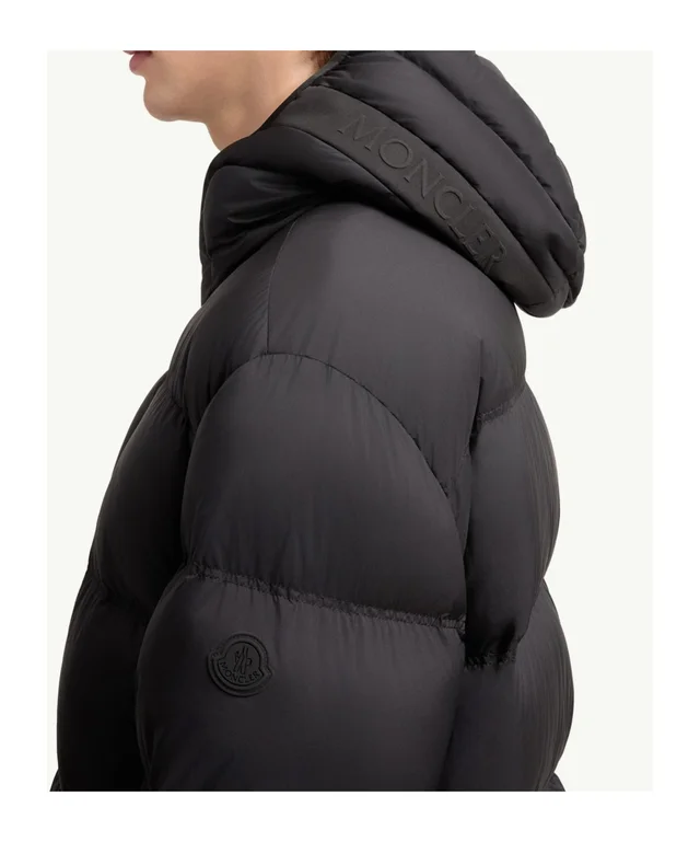 Moncler Poitevin Hooded Short Down Jacket, photo 7 of 8 from SENSER