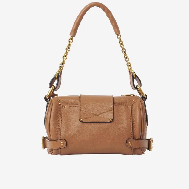 Chloé Paddington Shoulder Bag — Beige Leather in Beige Leather from HEWI