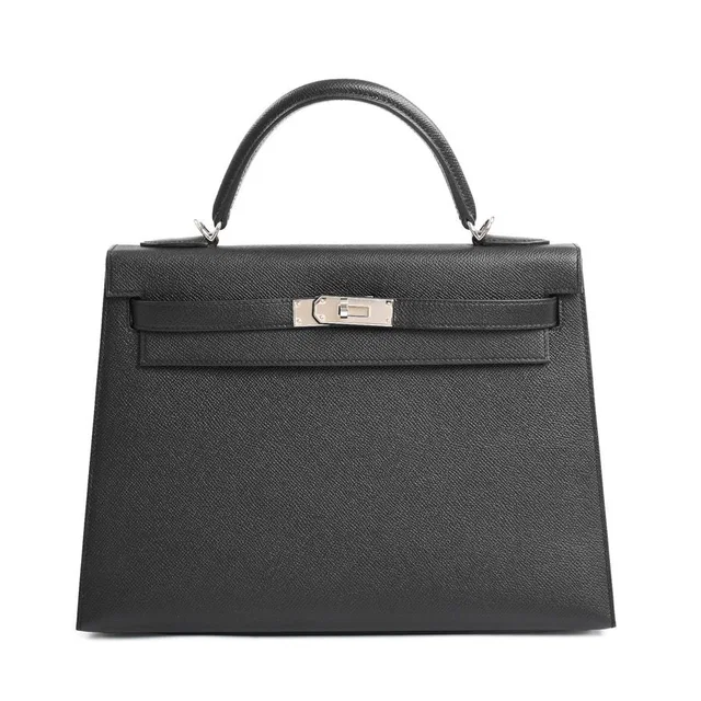 Hermès Shoulder Bag Kelly 32 in Epsom leather from The Reluxe