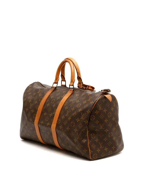 Louis Vuitton Monogram Keepall 45 Weekend Bag in Coated canvas from A Retro Tale, photo 3 of 8
