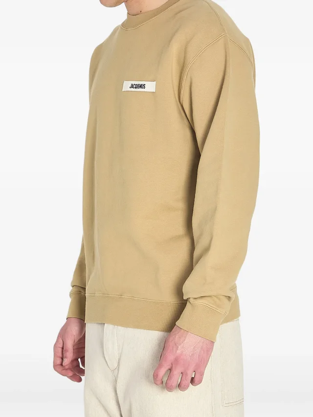 Jacquemus logo-patch sweatshirt, photo 2 of 2 from FARFETCH