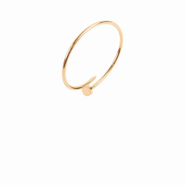 Cartier Juste Un Clou Small Model Pink Gold Bracelet Size16 in Pink from The Purse Affair