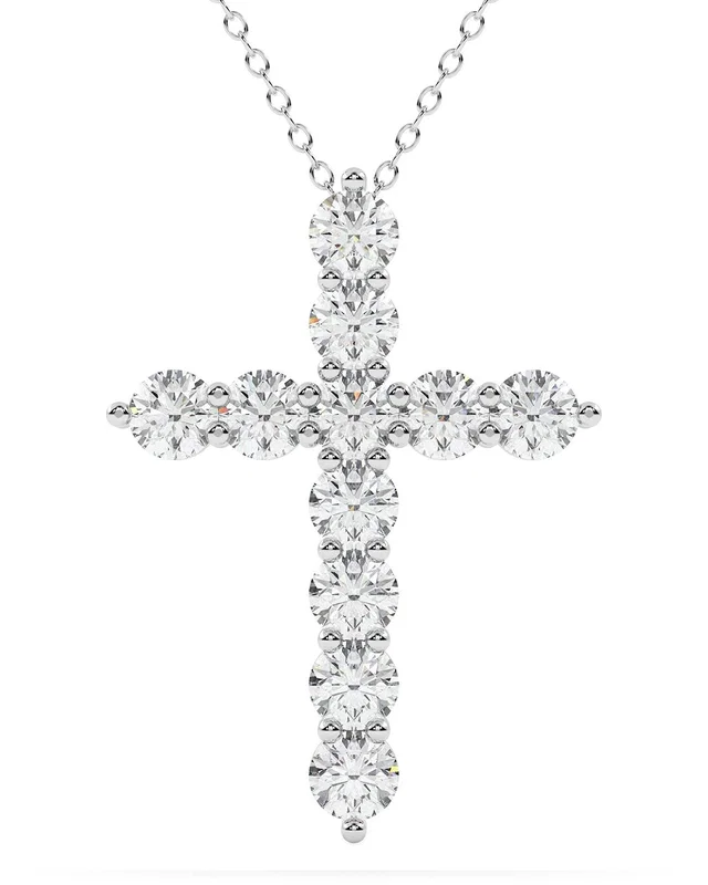 Lab Grown Diamonds 14K 3.00 ct. tw. Lab-Grown Diamond Necklace, image 1 of 1 from Rue La La