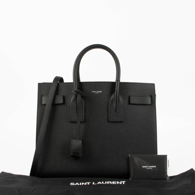 Saint Laurent Sac de Jour Small Bag in Black Leather from Labellov, photo 2 of 5