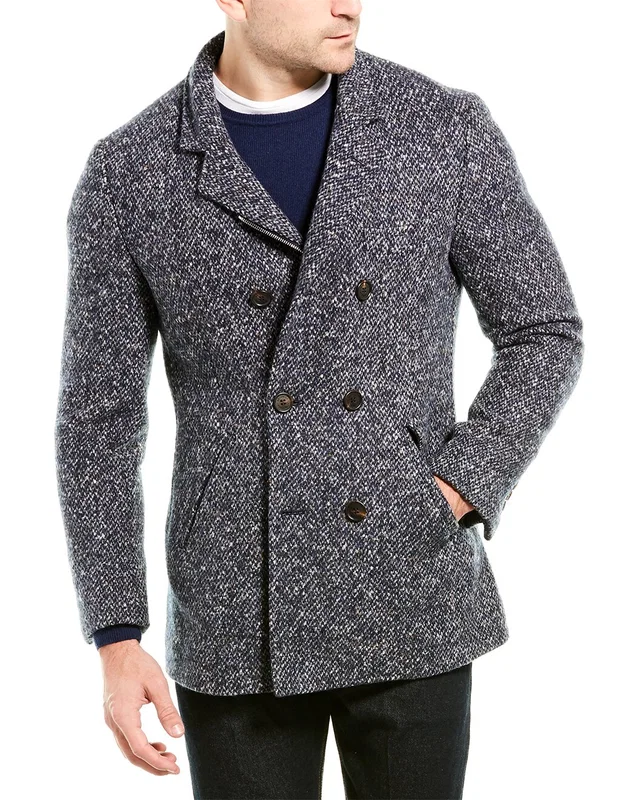 Brunello Cucinelli Wool & Cashmere-Blend Coat, image 1 of 1 from Gilt