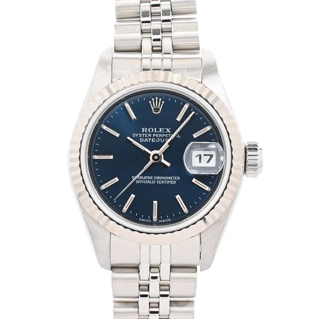 Rolex Watch Datejust White Gold in White from The Reluxe