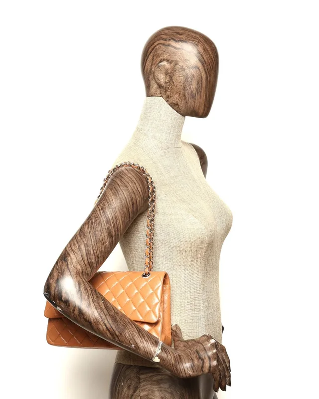 Chanel Classic Medium Caviar Double Flap Bag in Caviar leather from A Retro Tale, photo 9 of 9