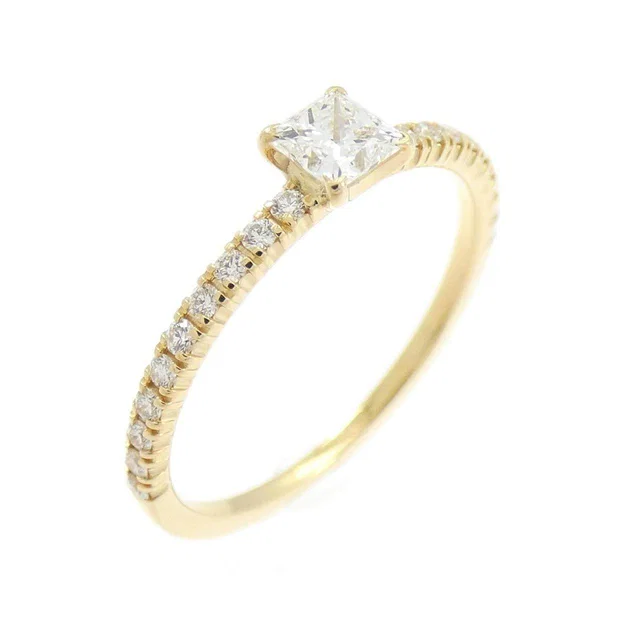 Cartier Etincelle 750 Yellow Gold Diamond Ring Size 7 in Yellow from LuxUness