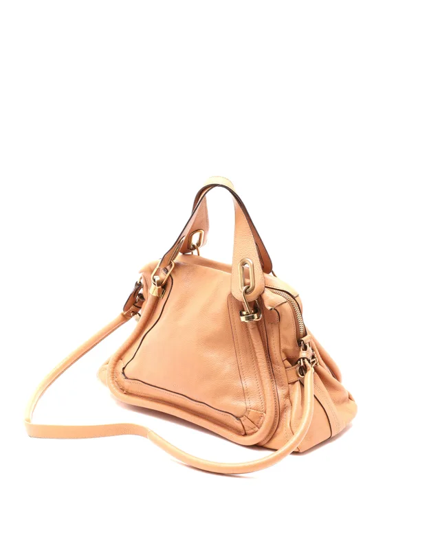 Chloé Small Paraty Bag in Leather from A Retro Tale, photo 2 of 8