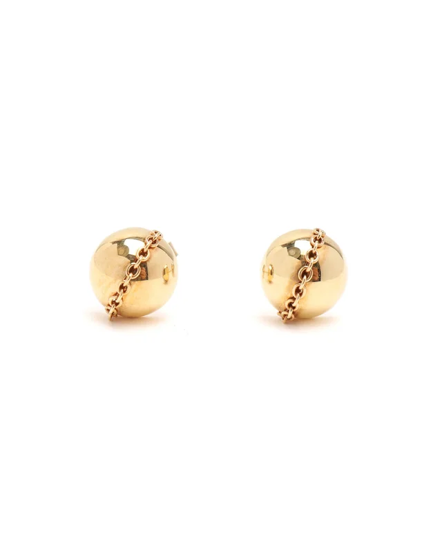 Tiffany & Co. HardWear Ball 18kt Yellow Gold Earrings in Yellow from A Retro Tale