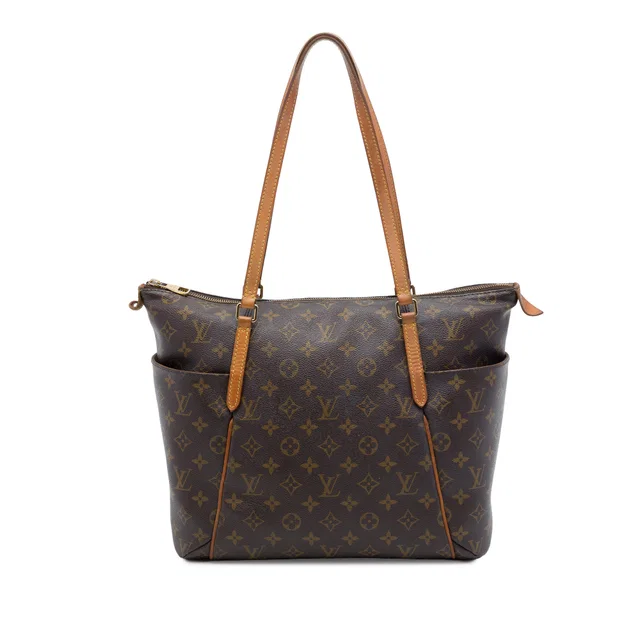 Brown Louis Vuitton Monogram Totally MM Tote Bag in Brown Coated canvas from Designer Revival