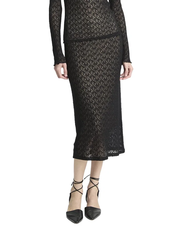 Vince Lace Skirt in //asset2.ruecdn.com/images/sw/141578/1415787334_RLSW_black.jpg, image 1 of 1 from Rue La La