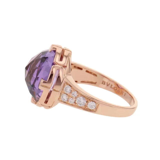 Bvlgari Parentesi Cocktail Ring Size Approximately No. 14AN855181 18K Pink Gold in Pink from GALLERY RARE, photo 2 of 12