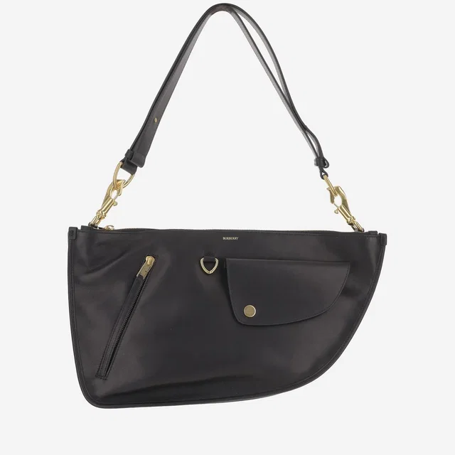 Burberry Shoulder Bag — Black Calfskin in Black Calfskin from HEWI