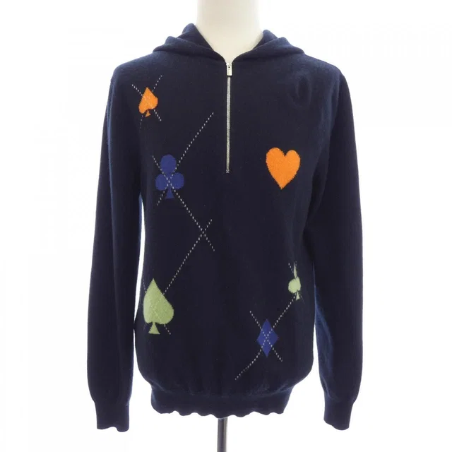 Hermès Hoodie Navy in Navy Cashmere from The Reluxe